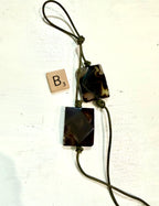 The Chunky Earth Jasper Leather Charm