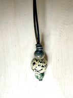 The Droplet Necklace Minimal Stone Necklace