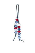 The RWB  Bag Charm Keychain - Coastal Inspired USA