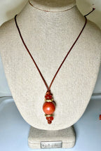 The Droplet Necklace Minimal Stone Necklace