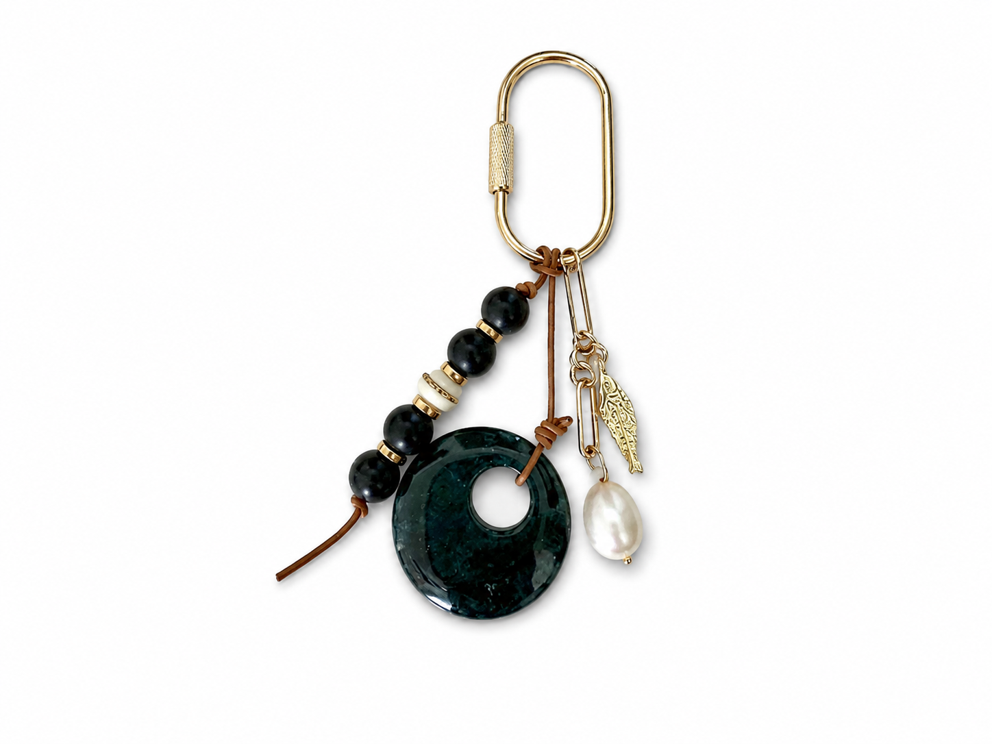 The LITTLE FISH Bag Charm Keychain - Coastal Inspired Accessory
