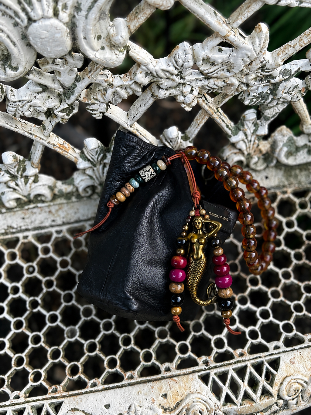 The SIREN SONG Bag Charm Keychain - Coastal Inspired MERMAID