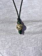 The Droplet Necklace Minimal Stone Necklace