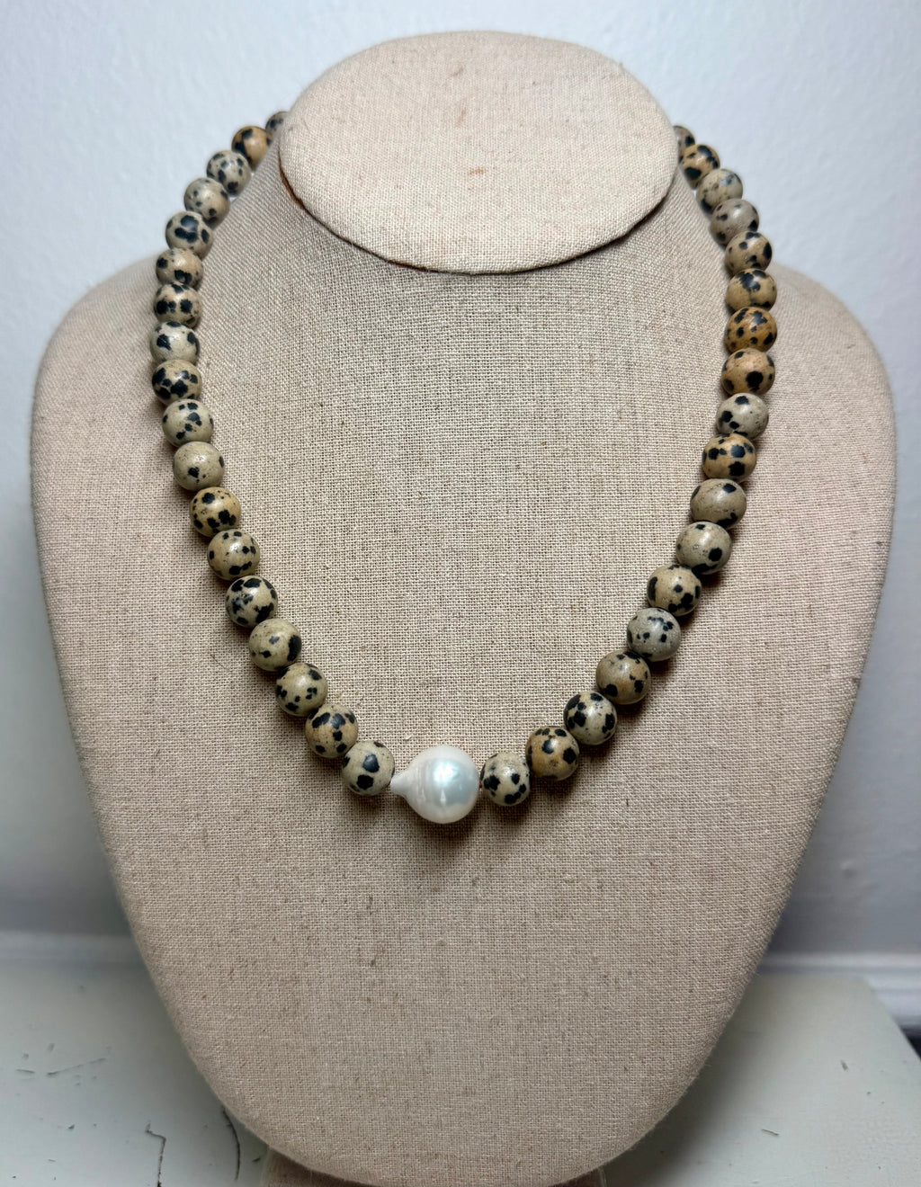 The. Collected Pearl Necklace 18 inches