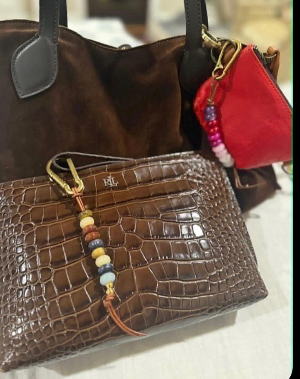 The SIGNATURE STRING - Colorful Bag Charm Coastal Sunsets