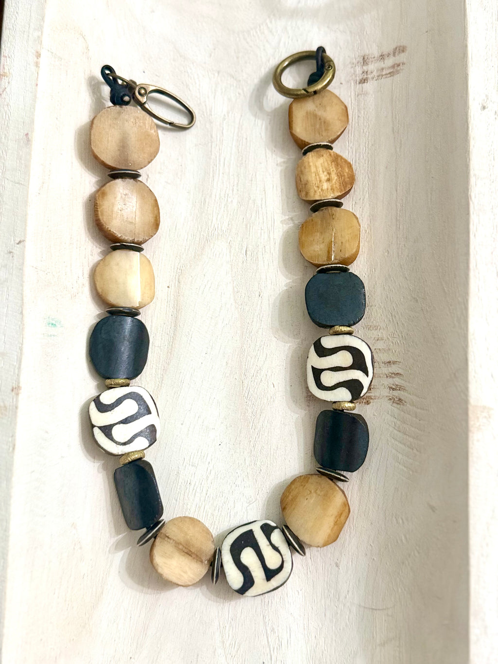 THE XL Beaded Strap purse necklace bag accessory
