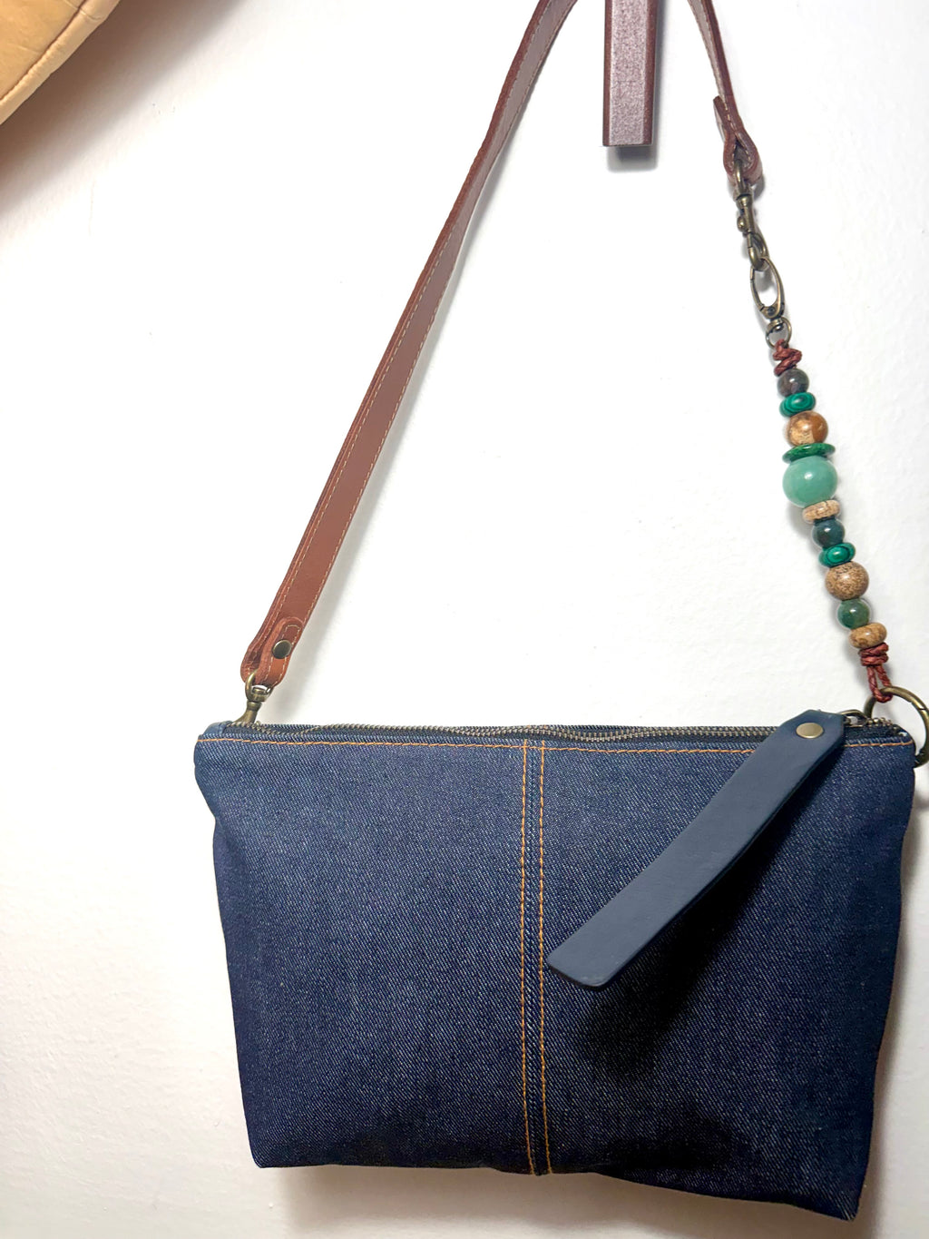 The Extender Bag Extender Purse Extender Chain & Semiprecious Beads
