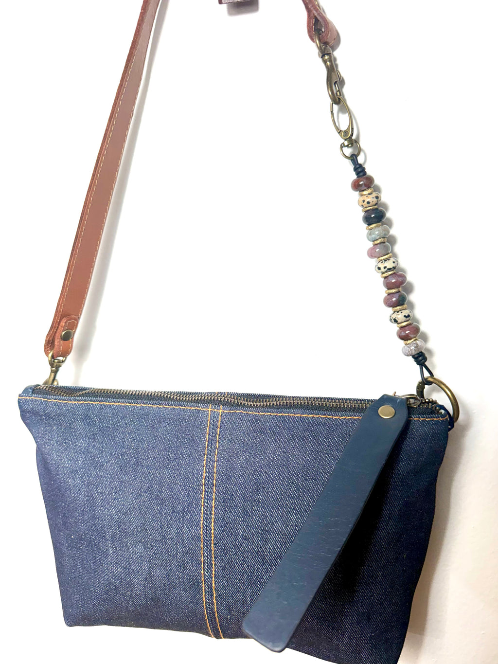 The Extender Bag Extender Purse Extender Chain & Semiprecious Beads