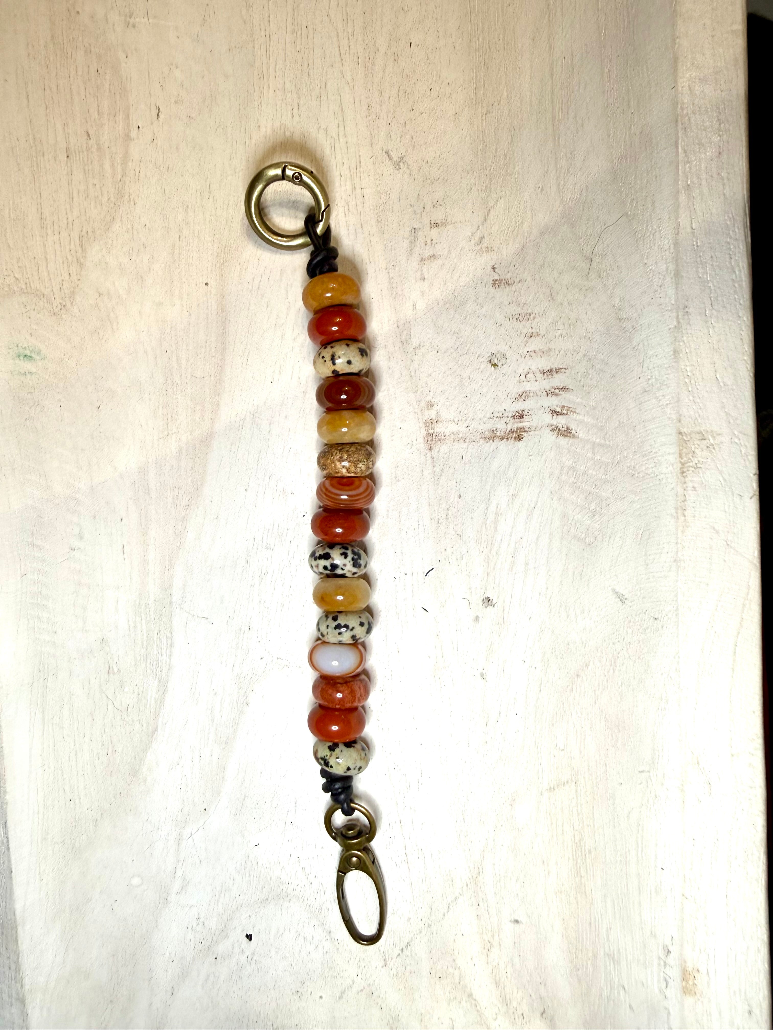 The Extender Bag Extender Purse Extender Chain & Semiprecious Beads