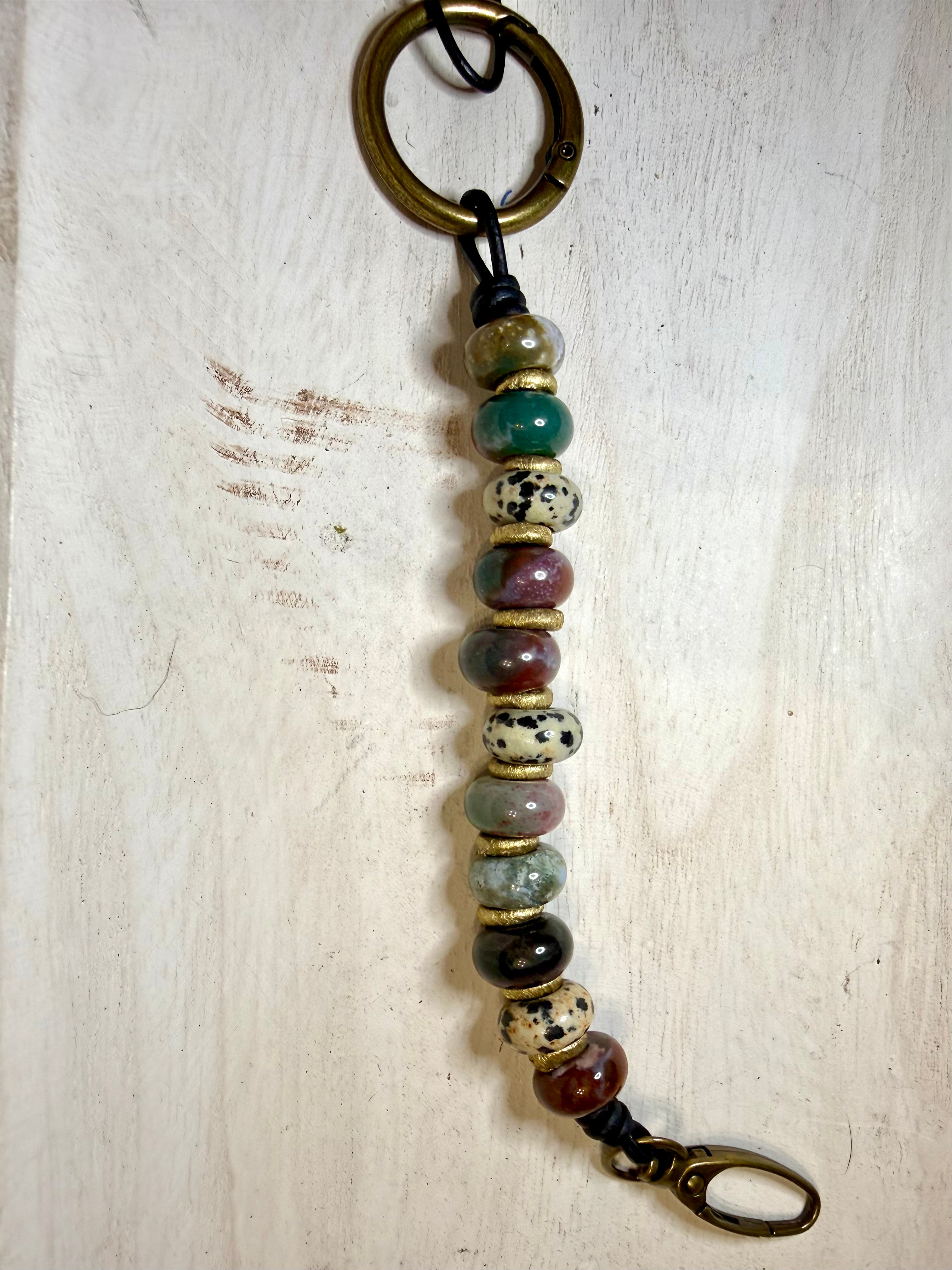 The Extender Bag Extender Purse Extender Chain & Semiprecious Beads