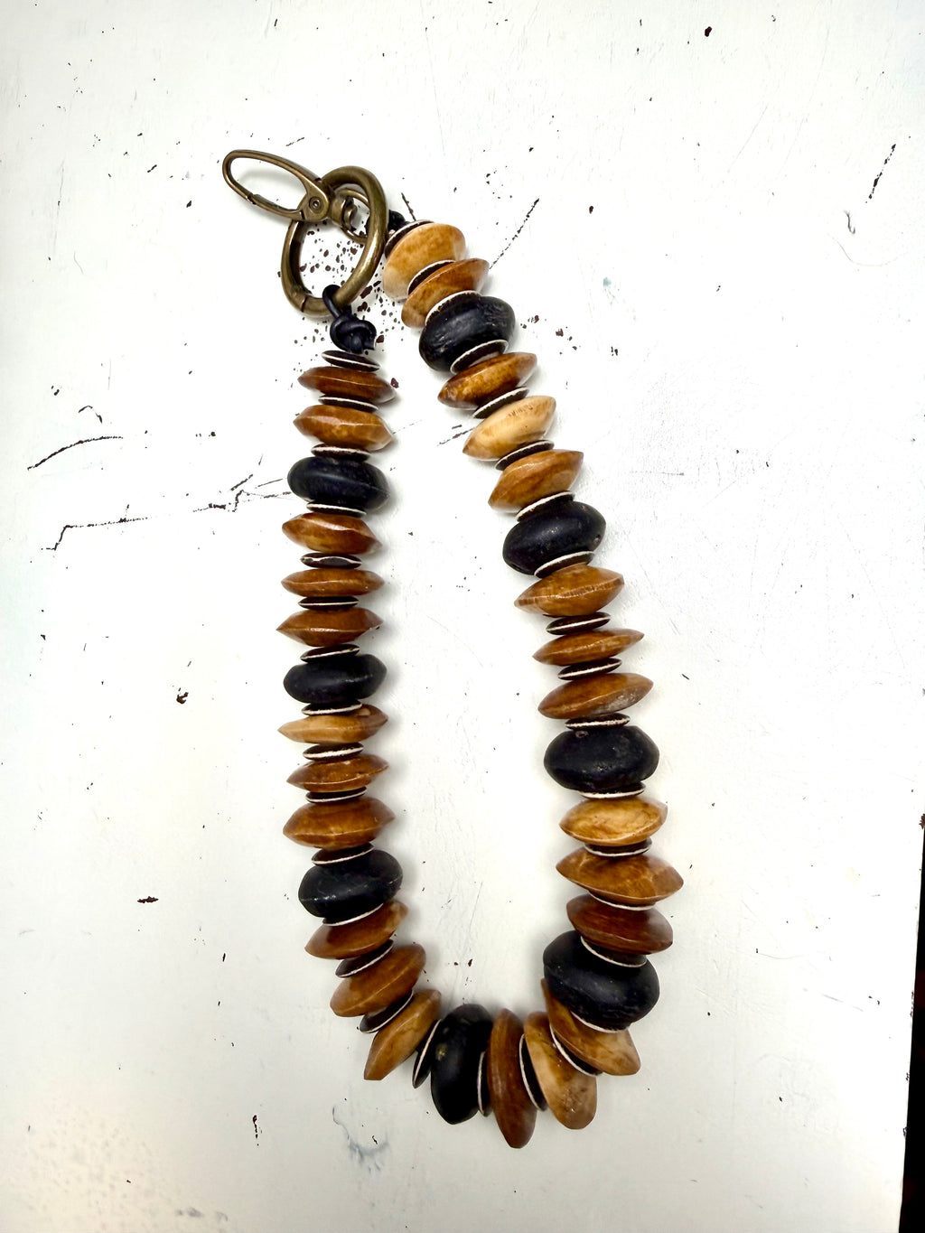 THE XL Beaded Strap purse necklace bag accessory