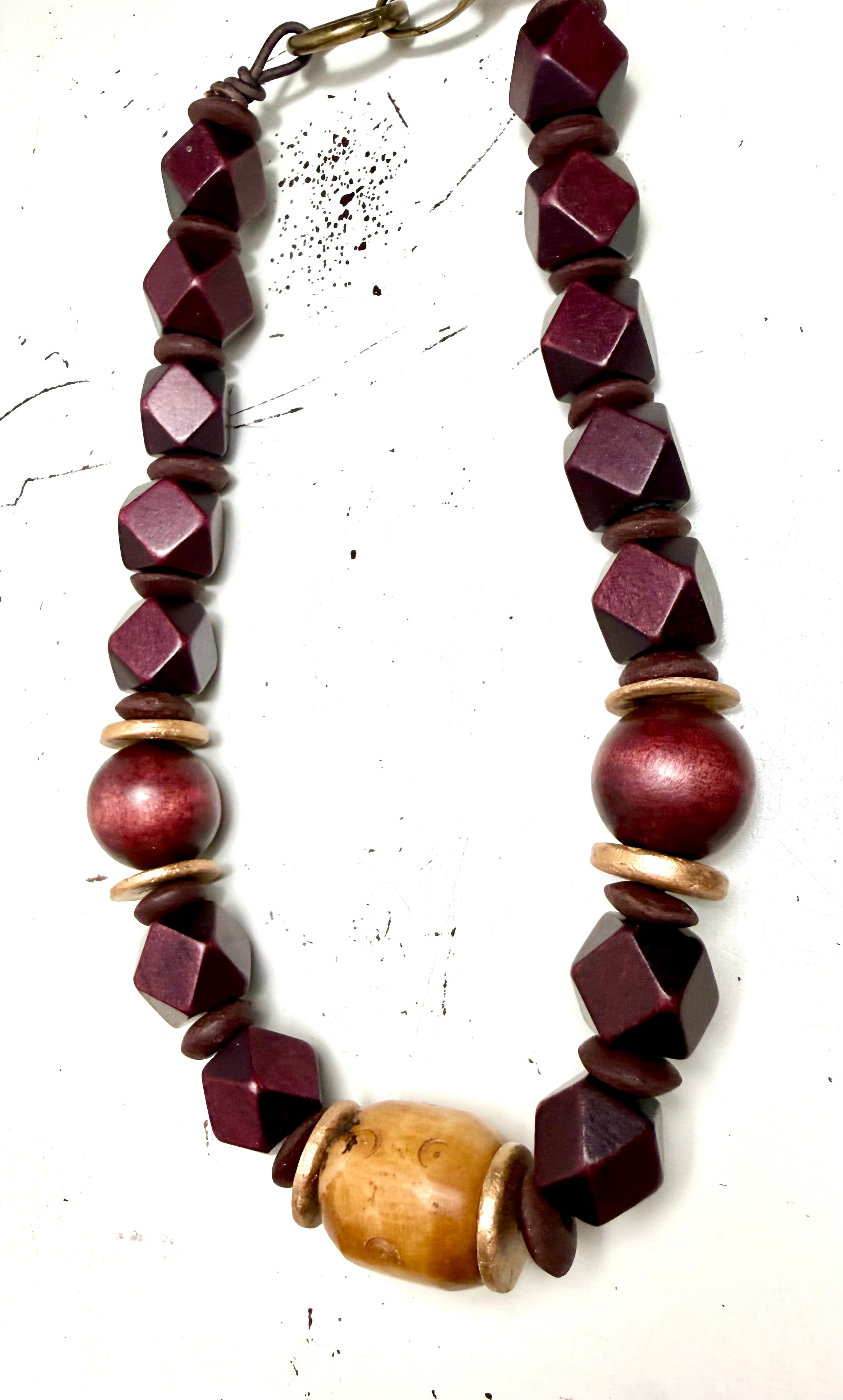 THE XL Beaded Strap purse necklace bag accessory