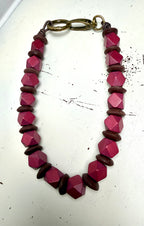 THE MEDIUM BEADED STRAP bag strap purse necklace