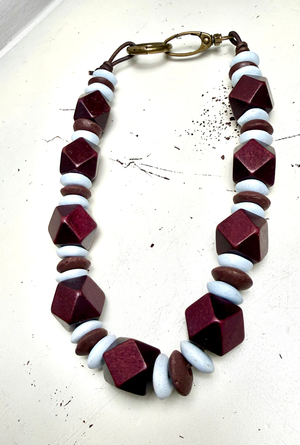 THE MEDIUM BEADED STRAP bag strap purse necklace