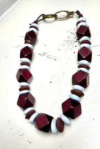 THE MEDIUM BEADED STRAP bag strap purse necklace