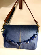 THE MEDIUM BEADED STRAP bag strap purse necklace