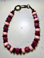 THE MEDIUM BEADED STRAP bag strap purse necklace
