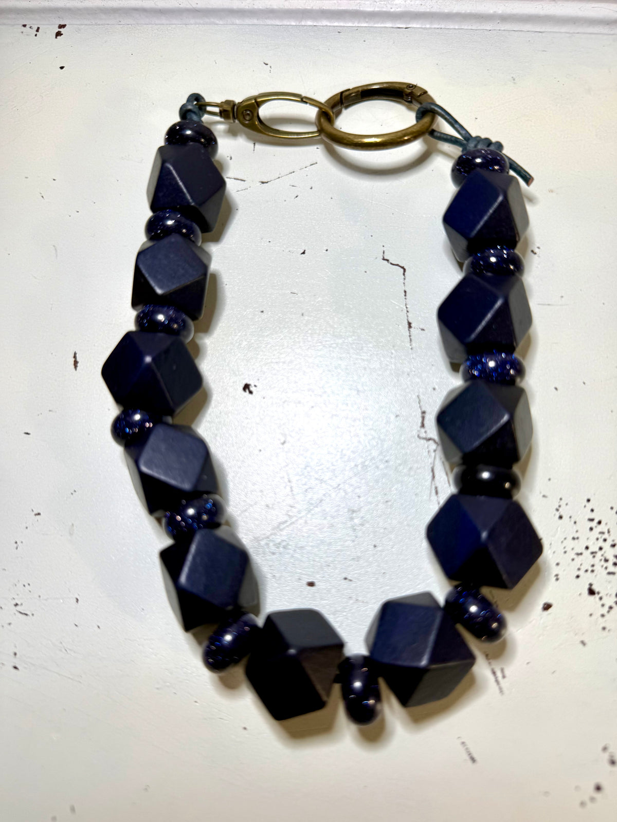 THE MEDIUM BEADED STRAP bag strap purse necklace