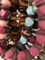 THE MEDIUM BEADED STRAP bag strap purse necklace
