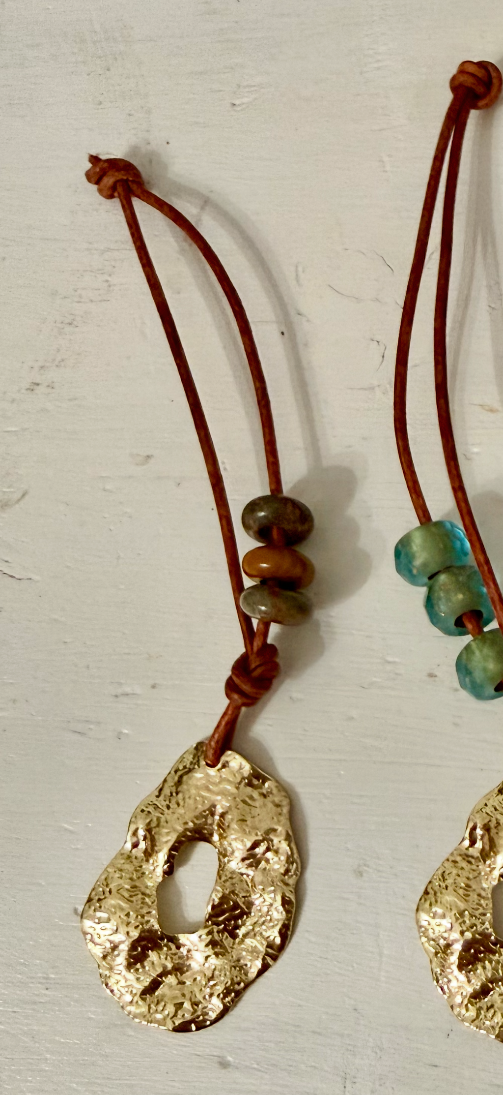 The Gilded Mooring handcrafted bag charm keychain