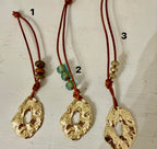 The Gilded Mooring handcrafted bag charm keychain