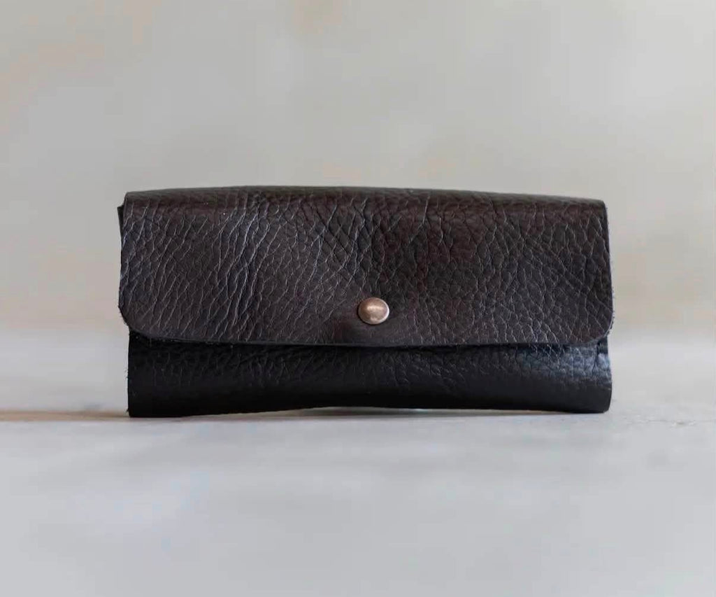 Sunnies Glasses Case Cowhide Hair Leather Accessory