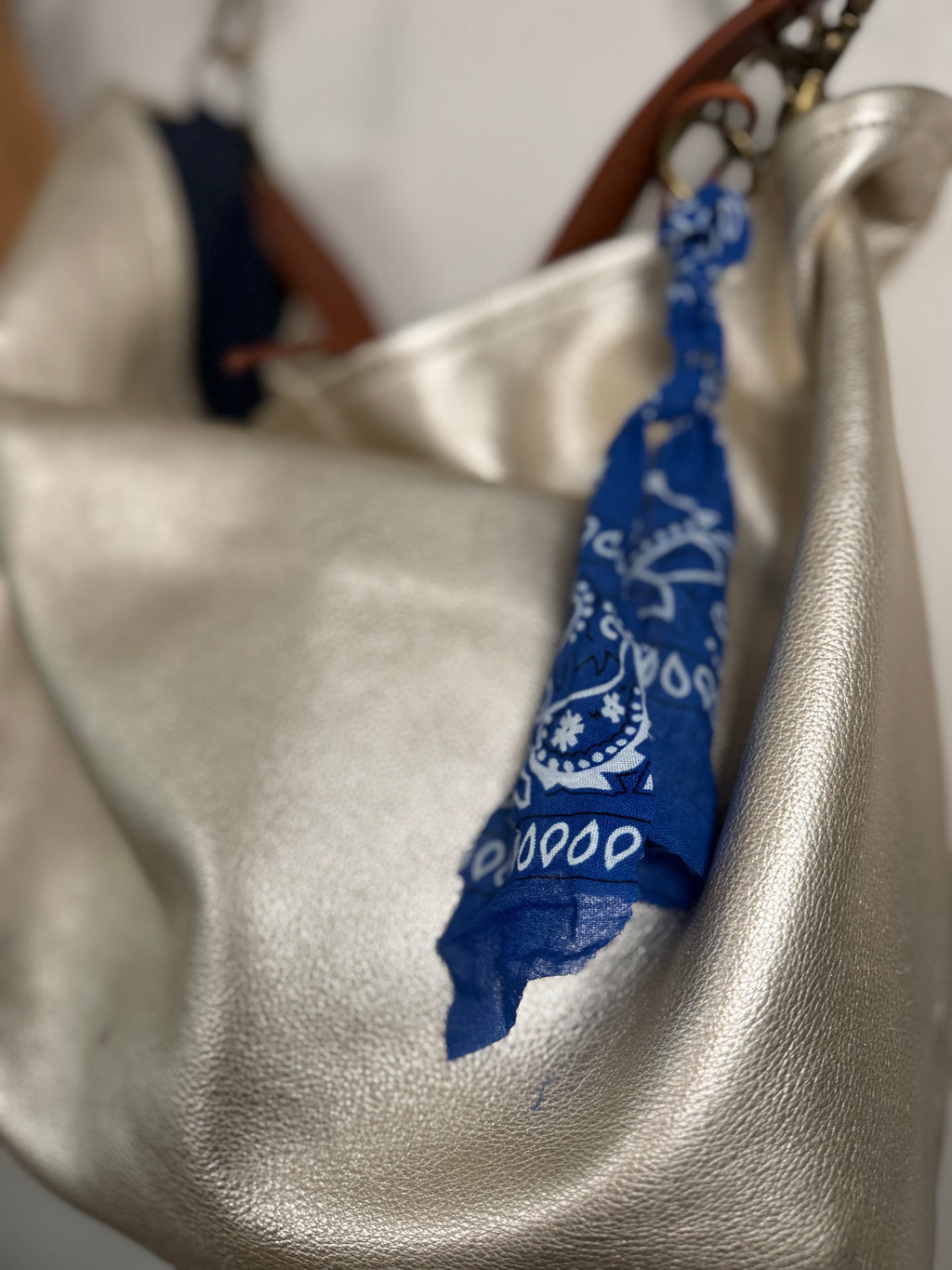 The Wayfarer Bandana Bag Strap Extender | Bronze