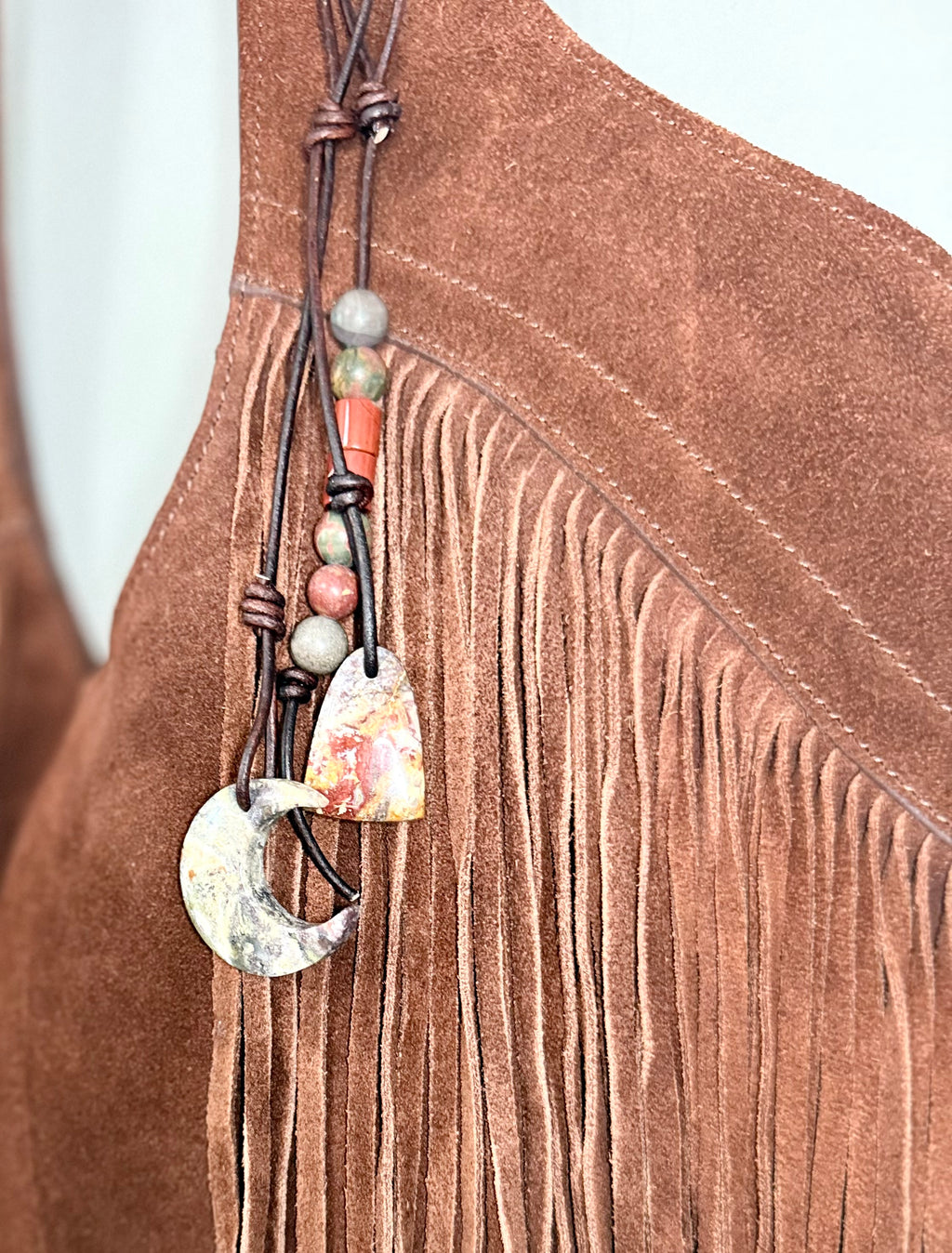 The Gatherer | Double Cabochon Bag Charm purse charm