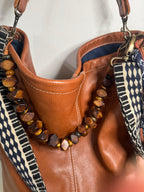 The Sojourner | Beaded Purse Necklace bag strap