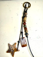 The Gatherer | Double Cabochon Bag Charm purse charm
