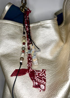 The Wanderer Gemstone & Bandana Bag Charm