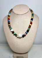 The. Collected Pearl Necklace 18 inches