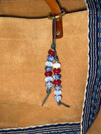 The RWB  Bag Charm Keychain - Coastal Inspired USA