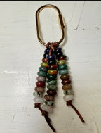 rainbow 3 strand charm