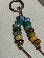 Two strand Gemstone Bag Charm the OG