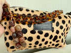 The Merlot - Colorful Stone Double Strand Bag Charm Key Chain Accessory