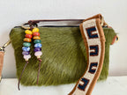 CHAKRA Colorful Stone Double Strand Bag Charm Key Chain Boho Accessory