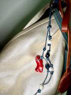 The Coral Cove Bag Charm Purse Charm