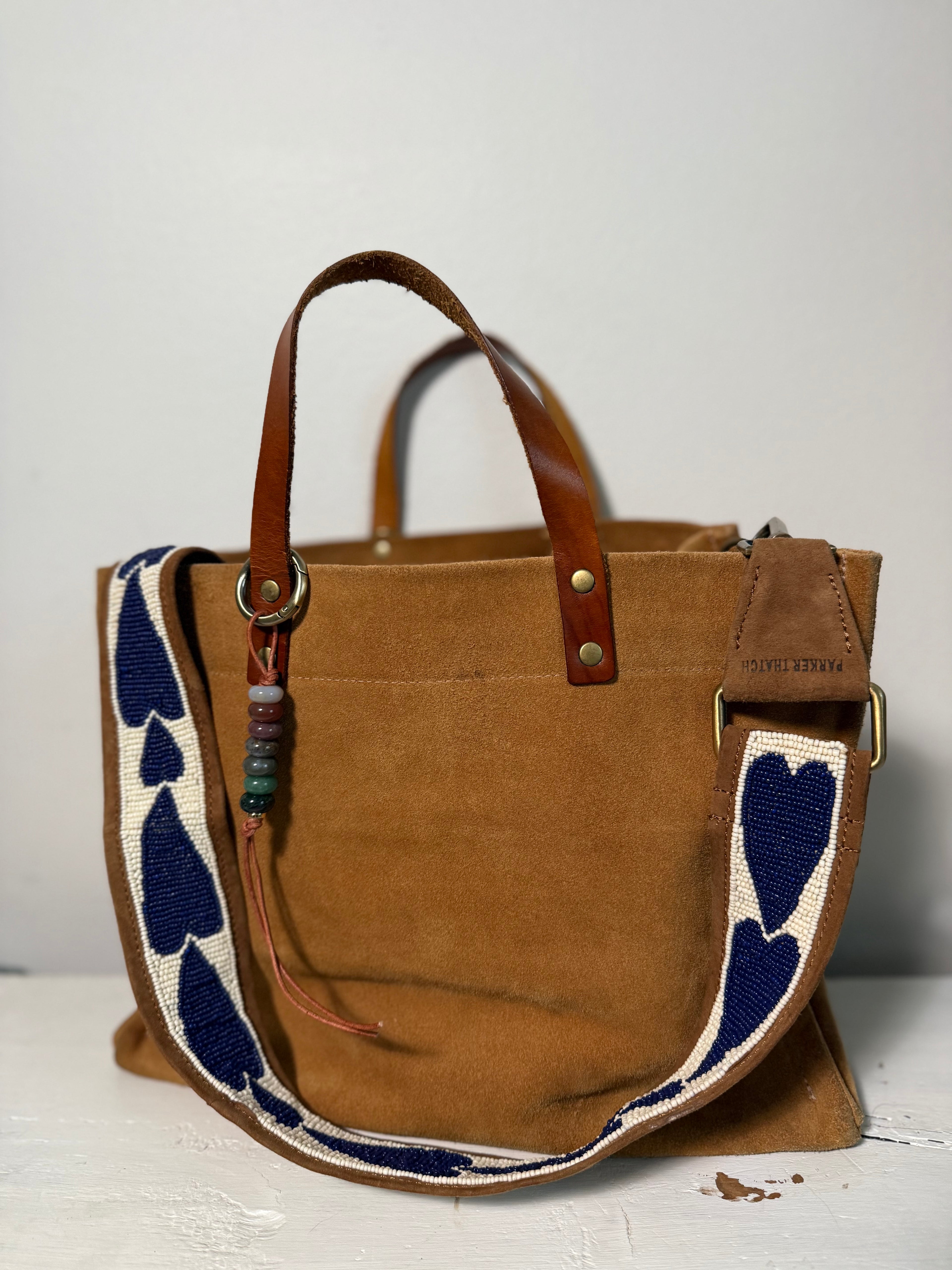 The SINGLE - Colorful Stone Single Strand Bag Charm Key Chain Accessory