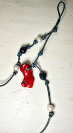 The Coral Cove Bag Charm Purse Charm
