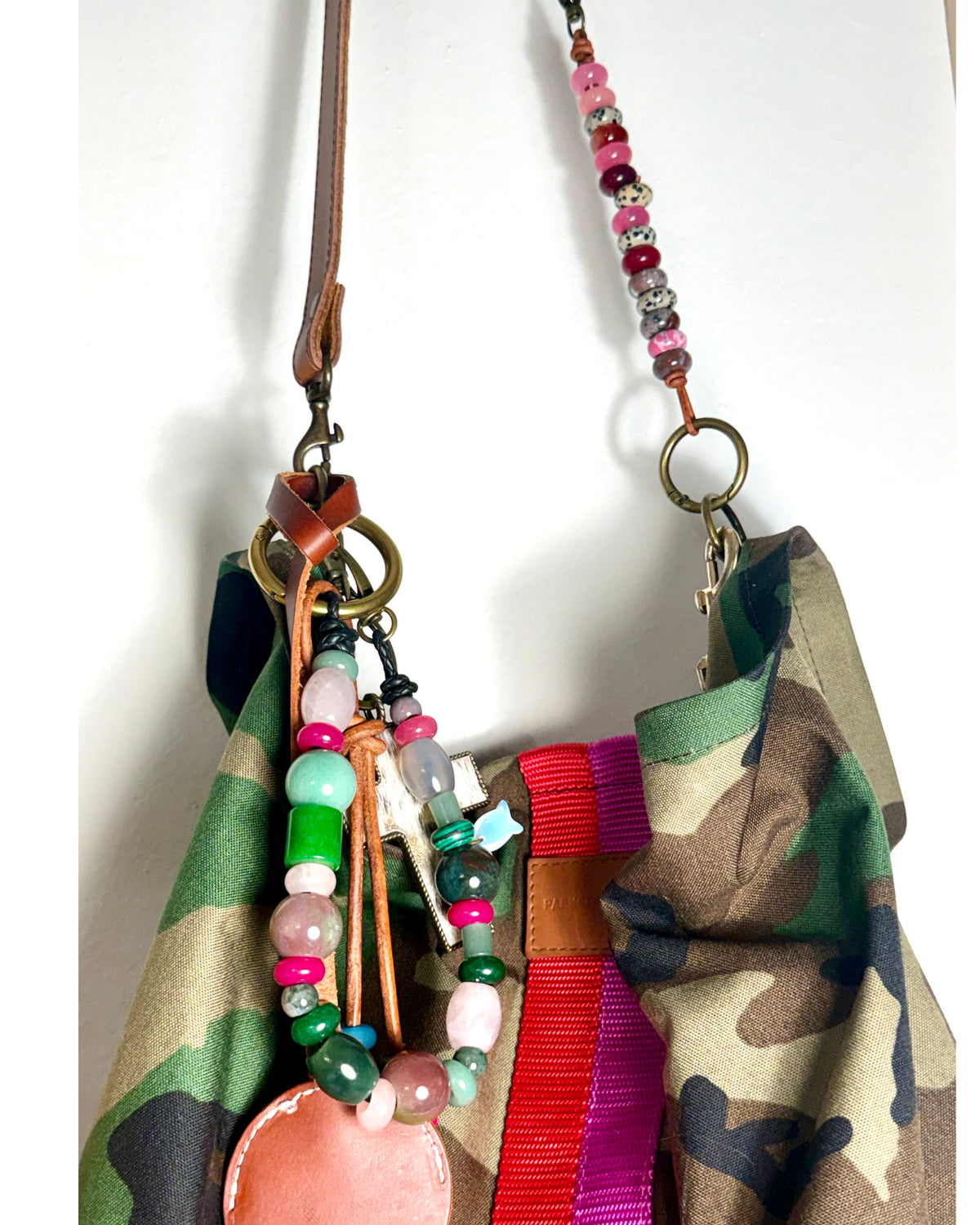 The Extender Bag Extender Purse Extender Chain & Semiprecious Beads