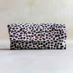 Sunnies Glasses Case Cowhide Hair Leather Accessory