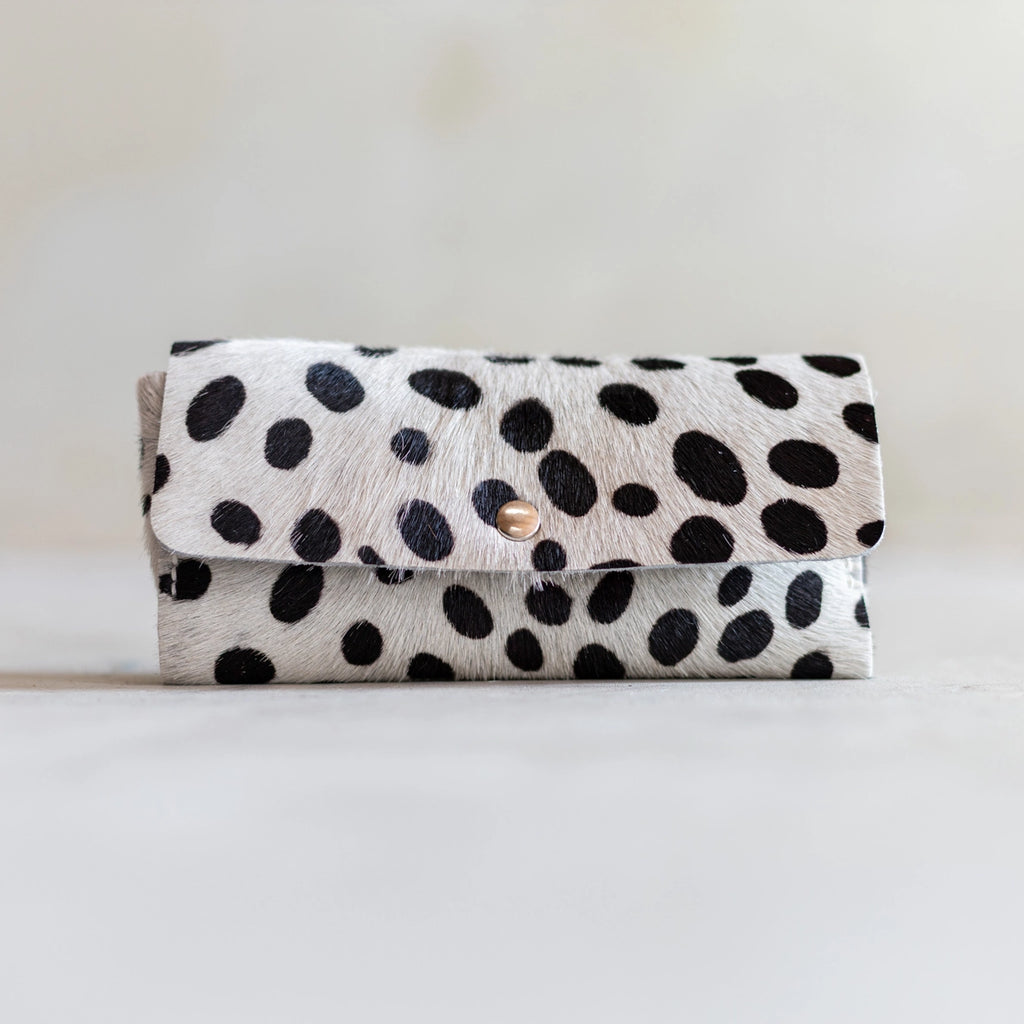 Sunnies Glasses Case Cowhide Hair Leather Accessory